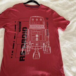 Disney Parks Star Wars Galaxy’s Edge Droid Depot R5 Droid T-Shirt Unisex Medium